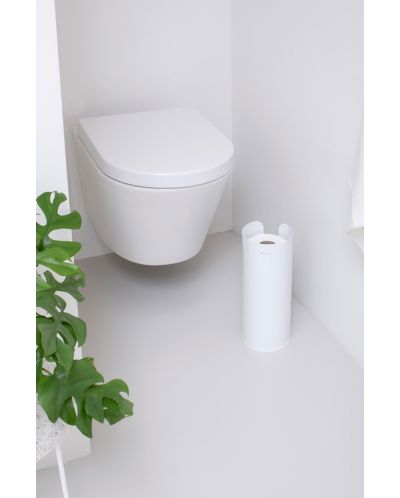 Стойка за резервна тоалетна хартия Brabantia - ReNew, White - 7
