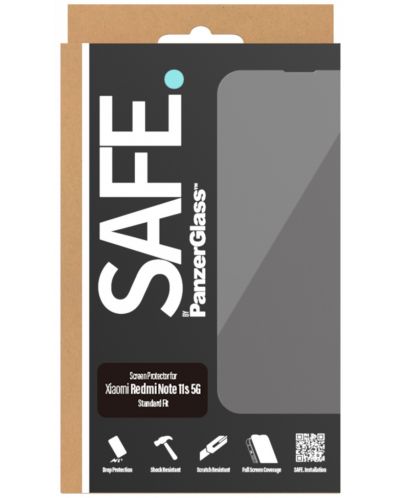 Стъклен протектор Safe - CaseFriendly, Redmi Note 11S 5G - 1