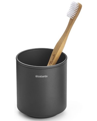 Стойка за четки за зъби Brabantia - MindSet, Mineral Infinite Grey - 4