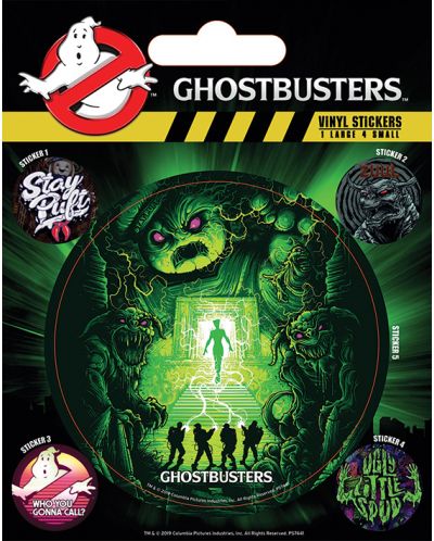 Стикери Pyramid Movies: Ghostbusters - Ghosts and Ghouls - 1