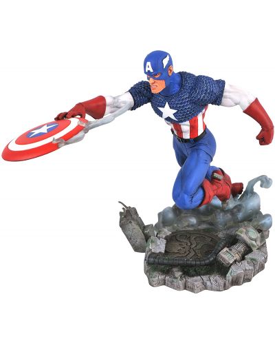 Статуетка Diamond Select Marvel: Avengers - Captain America, 25 cm - 2