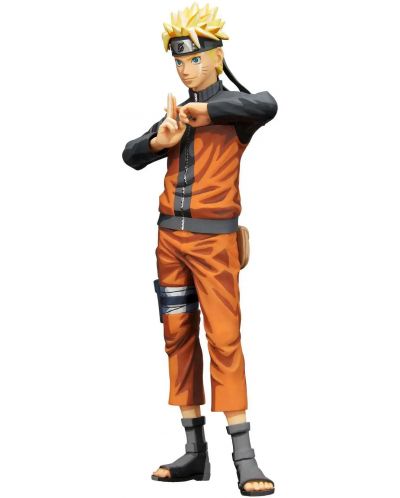 Статуетка Banpresto Animation: Naruto Shippuden - Uzumaki Naruto (Grandista Nero) (Manga Dimensions), 27 cm - 4