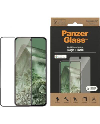 Стъклен протектор PanzerGlass - Ultra Wide Fit, Google Pixel 8 - 1