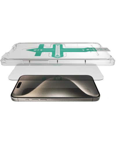 Стъклен протектор Next One - Tempered, iPhone 15 Pro - 4