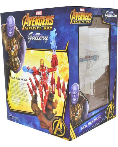Статуетка Diamond Select Marvel: Avengers - Iron Man (MK50), 23 cm - 4