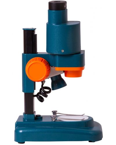 Стереомикроскоп Levenhuk - LabZZ M4, син/оранжев - 3