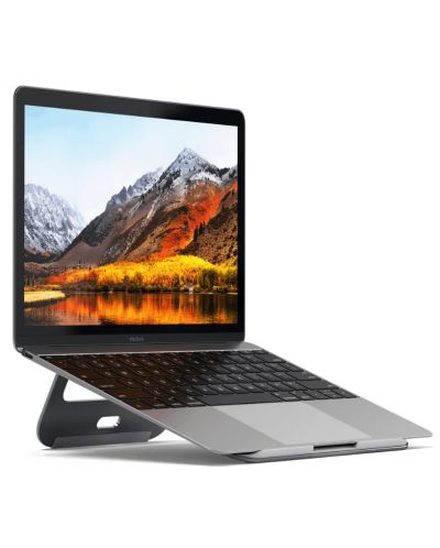 Стойка за лаптоп Satechi - Aluminum,  до 17", сива - 5
