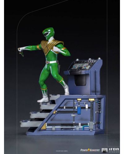 Статуетка Iron Studios Television: Mighty Morphin Power Rangers - Green Ranger, 22 cm - 2