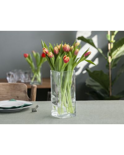 Стъклена ваза ADS - Edwanex, 25 x 10 x 10 cm - 2