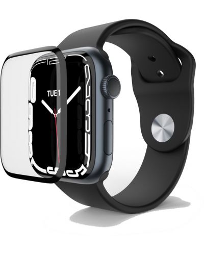 Стъклен протектор Next One - Clear 3D, Apple Watch, 45 mm - 4