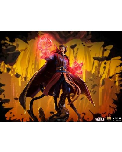 Статуетка Iron Studios Marvel: What If…? - Strange Supreme (Deluxe Art Scale), 27 cm - 10