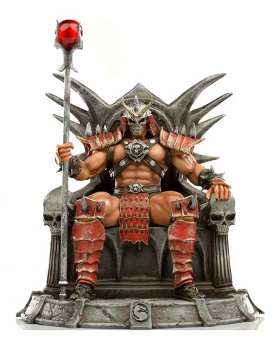 Статуетка Iron Studios Games: Mortal Kombat - Shao Khan, 25 cm - 1