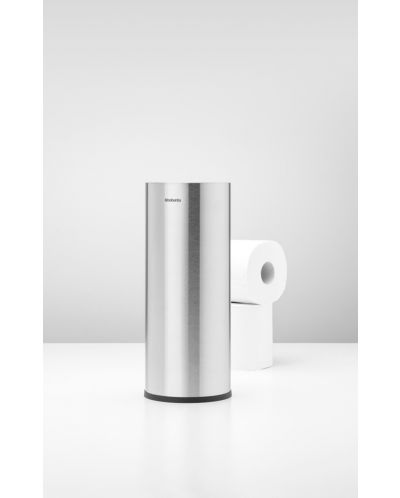 Стойка за резервна тоалетна хартия Brabantia - ReNew, Matt Steel - 7