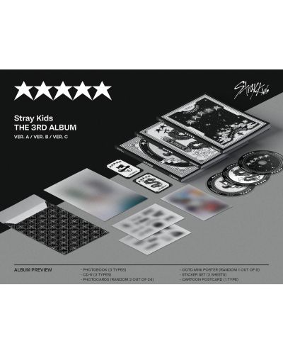 Stray Kids - 5-Star, Version B (CD Box) - 5