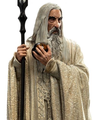 Статуетка Weta Movies: The Lord Of The Rings - Saruman The White, 19 cm - 5