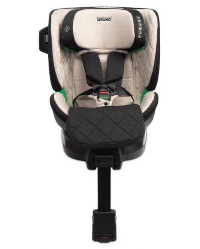 Столче за кола Caretero - Turox, i-Size, IsoFix, 40-150 cm, Beige - 4