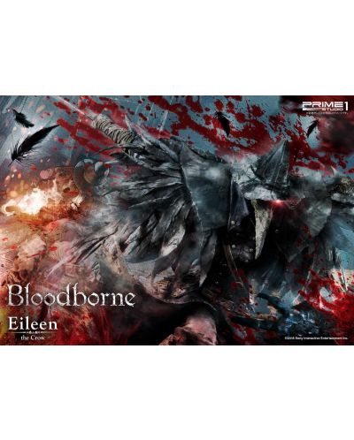 Статуетка Prime 1 Games: Bloodborne - Eileen The Crow (The Old Hunters), 70 cm - 3