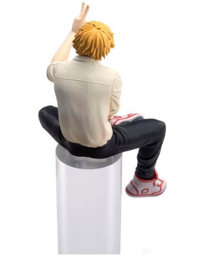 Статуетка Good Smile Company Animation: Chainsaw Man - Denji (Perching), 14 cm - 3