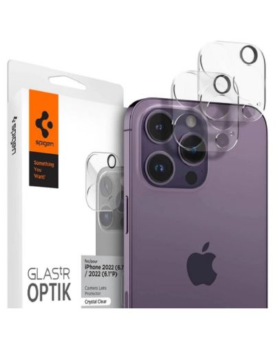 Стъклени протектори Spigen - tR Optik, iPhone, 2 броя - 1