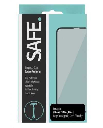 Стъклен протектор Safe - CaseFriendly, iPhone 13 mini - 1