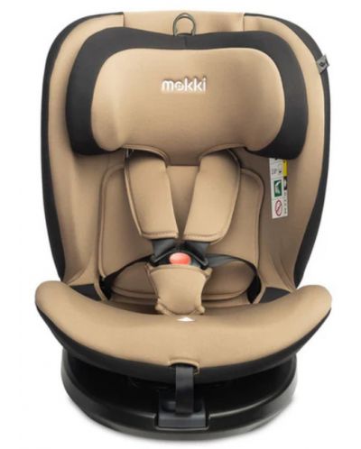 Столче за кола Caretero - Mokki, i-Size, IsoFix, 40-150 cm, Beige - 4