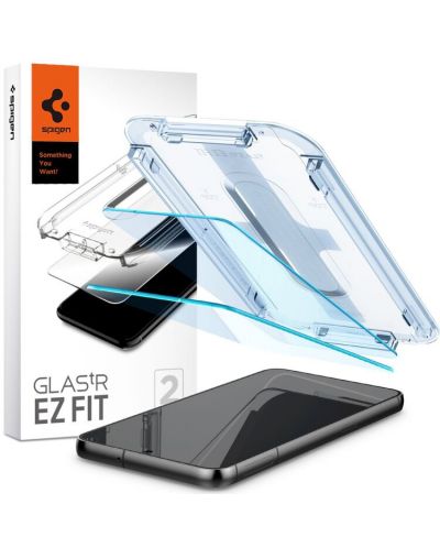Стъклени протектори Spigen - Glas.tR EZ Fit, Galaxy S23 Plus, 2 броя - 1