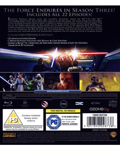 Star Wars: The Clone Wars - Сезон 1-5 (Blu-Ray) - Без български субтитри - 12
