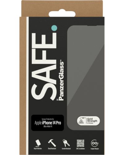 Стъклен протектор Safe - UWF, iPhone 14 Pro - 2