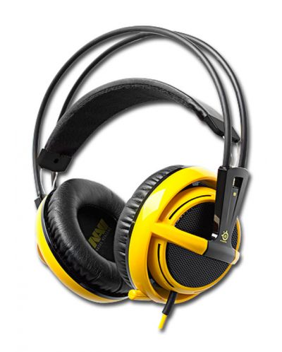 Гейминг слушалки SteelSeries Siberia V2, Natus Vincere Edition NAVI, черни/жълти
