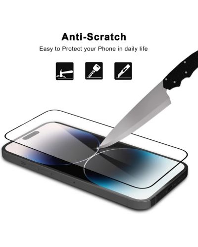 Стъклен протектор Mobile Origin - Sapphire, iPhone 14 Plus/13 Pro Max - 4