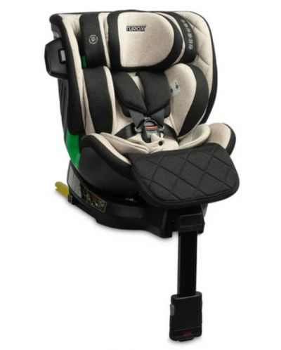 Столче за кола Caretero - Turox, i-Size, IsoFix, 40-150 cm, Beige - 1