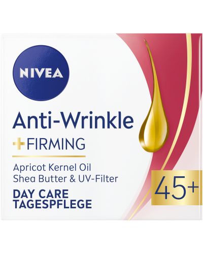 Nivea Anti-Wrinkle Стягащ дневен крем, 45+, 50 ml - 2