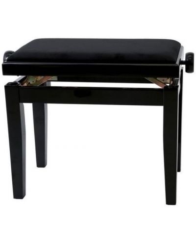 Столче за пиано Gewa - Black Gloss 130010, черно - 1