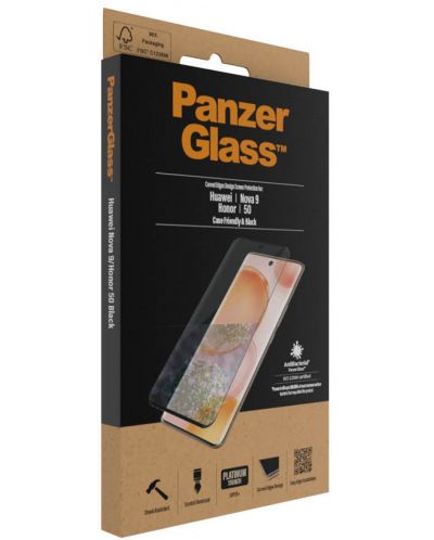 Стъклен протектор PanzerGlass - CaseFriend, Huawei Nova 9/Honor 50 - 6