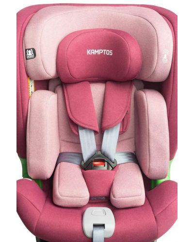 Столче за кола Caretero - Kamptos, IsoFix, i-Size, 40-150 cm, Dirty Pink - 10