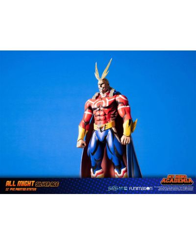 Статуетка First 4 Figures Animation: My Hero Academia - All Might (Silver Age), 28 cm - 3
