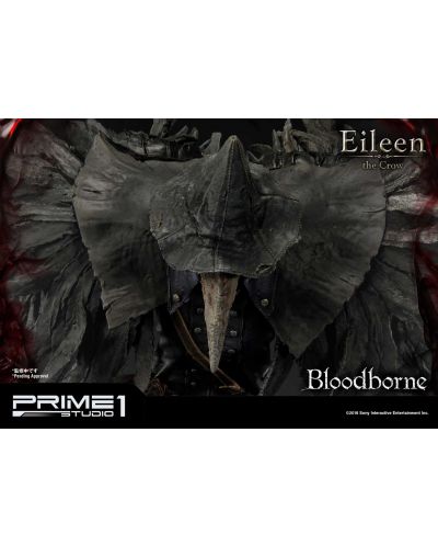 Статуетка Prime 1 Games: Bloodborne - Eileen The Crow (The Old Hunters), 70 cm - 5