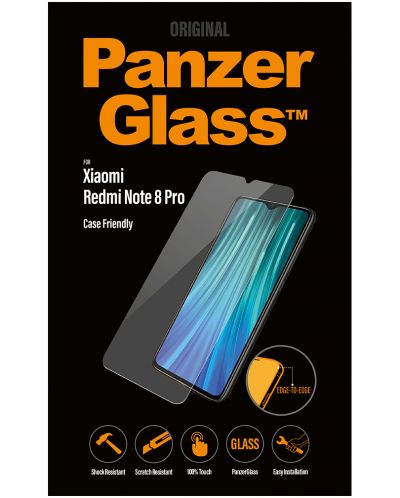 Стъклен протектор PanzerGlass - Redmi Note 8 Pro - 2