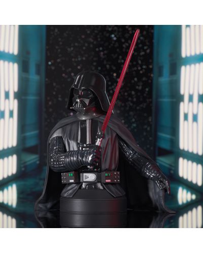 Статуетка бюст Gentle Giant Movies: Star Wars - Darth Vader, 15 cm - 5