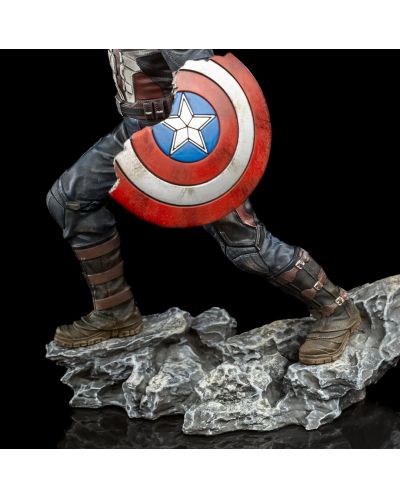 Статуетка Iron Studios Marvel: Avengers - Captain America Ultimate, 21 cm - 7