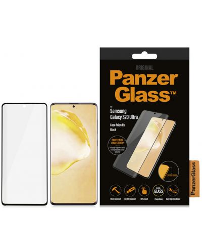 Стъклен протектор PanzerGlass - Case Friendly, Galaxy S20 Ultra - 4