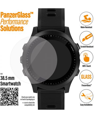 Стъклен протектор PanzerGlass - Smart Watch, 38.5 mm - 2