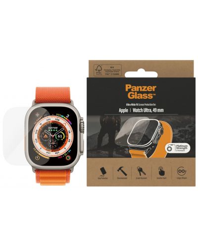Стъклен протектор PanzerGlass - Apple Watch Ultra, 49 mm - 2