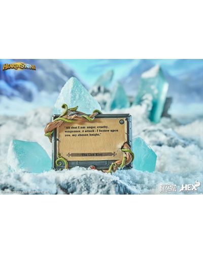 Статуетка HEX Collectibles Games: Hearthstone - The Lich King, 48 cm - 9