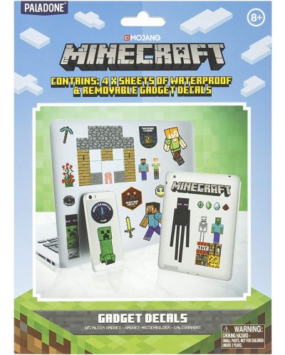 Стикери Paladone Games: Minecraft - Key art - 1