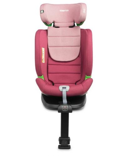 Столче за кола Caretero - Kamptos, IsoFix, i-Size, 40-150 cm, Dirty Pink - 9