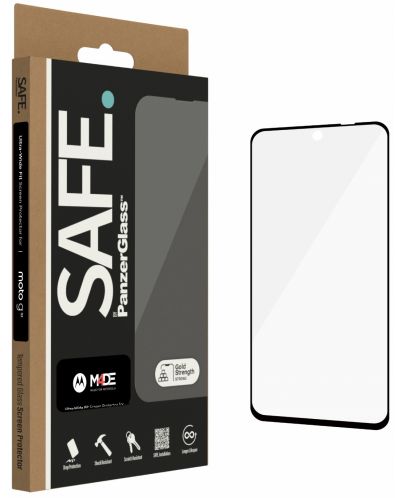 Стъклен протектор Safe - CaseFriendly UWF, Moto G32 - 1
