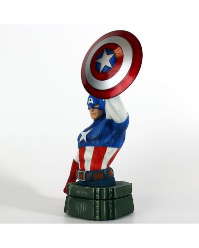 Статуетка бюст Semic Marvel: Captain America - Captain America, 26 cm - 5