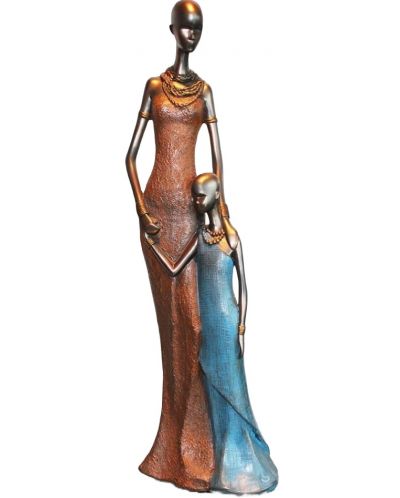 Статуетка Morello - Африканско семейство, 29.2 cm - 1