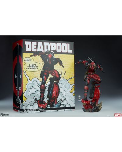 Статуетка Sideshow Collectibles Marvel: Deadpool - Deadpool (Premium Format), 52 cm - 8